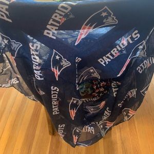 New England Patriots Infinity Scarf. EUC. Worn once
